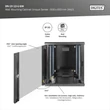 PRÉMIUM Unique faliszekrény 12U 600x450