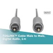 Toslink kábel 2m DB-510510-020-S