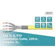 Cat7A  falkábel LSOH/3 1500Mhz Digitus AWG22/1   SFTP 100m