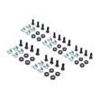 Rendezőgyűrű rack szekrényhez RAL7035 44x100mm  / DN-19 ORG-2