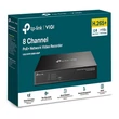 VIGI 8 Channel PoE+ Network Video Recorder VIGI NVR1008H-8MP