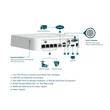 VIGI 4 Channel PoE+ Network Video Recorder VIGI NVR1104H-4P