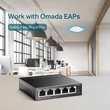 5-Port 10/100Mbps Desktop Switch with 4-Port PoE