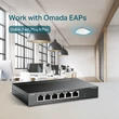 6-Port 10/100Mbps Desktop Switch with 4-Port PoE+