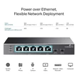 5-Port Gb Desktop PoE+ Switch with 1-Port PoE++ In and 4-Port PoE+Out