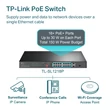 16-Port 10/100 Mbps + 2-Port Gb Rackmoun Switch with 16-Port PoE+