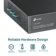 16-Port 10/100 Mbps + 2-Port Gb Rackmoun Switch with 16-Port PoE+