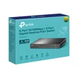 8-Port 10/100Mbps + 3-Port Gb Desktop Switch with 8-Port PoE+