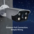 Tp-link IP kamera kültéri 4 Megapixel 4mm objektív