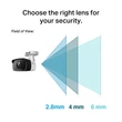 Tp-link IP kamera kültéri IR 4 Megapixel 6mm objektív