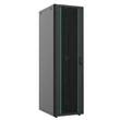 22U szerver rack szekrény   600X600 fekete