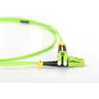 Optikai patch LC-LC 50/125 OM5 duplex 5m Zöld  2mm LSZH kábel