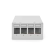 Patch panel 4 port moduláris DN-93714