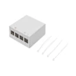 Patch panel 4 port moduláris DN-93714