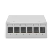 Patch panel 6 port moduláris DN-93716