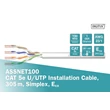 UTP Cat5e falkábel, PVC 305m CCA ACU-4511-305