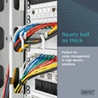 F/FTP Cat6a patch kábel 1,5 m slim DK-1632-A-015S