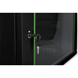 7U fali rackszekrény 600x450 fekete DN-19 07-U-EC-SW