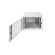 7U fali rackszekrény 600x600 BASIC DN-19 07U-6/6-EC