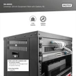 8U AVS Rack szekrény 507 x460mm DN-48000