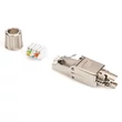 8P8C Cat6a toolless mod. dugó C7 kábelre DN-93634