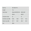 Optikai patch LC-LC 50/125 OM4 duplex 7m
