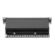 Mini Patch panel 12 port FTP Cat5 10" DN-91512-S