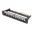 Kép 1/2 - Patch panel 12 port moduláris 10" mini DN-91420