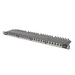 Patch panel 24 port FTP Cat6a 0,5 unit DN-91624S-SL-EA