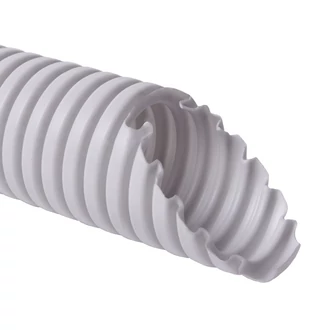 Gégecső PVC 025 szürke 1425