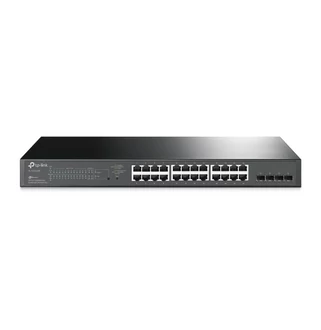 TP-LINK 28port Gigabit Smart switch rack smart+24POE+4SFP
