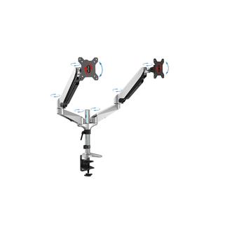 Univerzális asztali monitor tartó kar gázrugós dupla 15-27" max.8kg  DA-90353