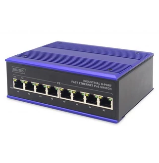 Industrial 8-port PoE Switch Digitus / DN-650108