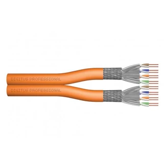 Cat7 falkábel LSOH/3 1200Mhz AWG23/1 duplex 100 m DK-1743-VH-D-1
