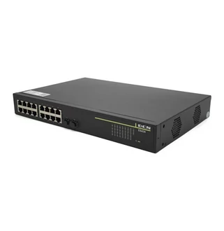 DCN PoE Access Switch, 16x10/100/1000 Base-T PoE+ port, Smart menedzselhető
