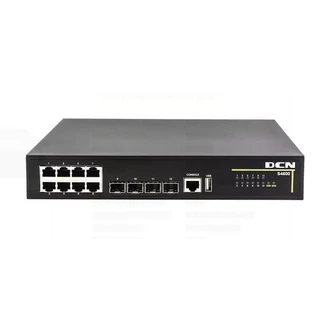 DCN L2 PoE switch 8x 10/100/1000Base-T with PoE+ RJ45 + 4x 1/10GBase-X SFP+