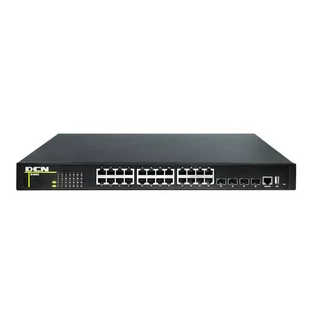 DCN L2 switch 24x 10/100/1000Base-T RJ45 + 4x 1/10GBase-X SFP+