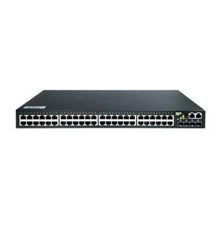 DCN L2 switch 48x10/100/1000Base-T RJ45 PoE+(740W) RJ45+ 4x 1/10GBase-X SFP+