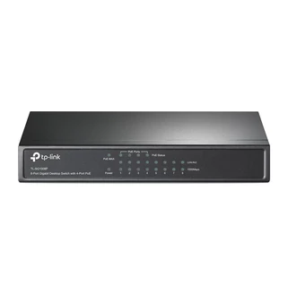 TP-LINK 8 port 10/100/1000 asztali switch , nem menedzselt 4POE