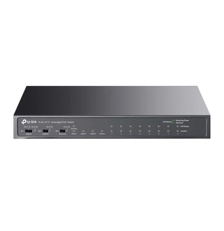 8-Port 10/100Mbps + 3-Port Gb Desktop Switch with 8-Port PoE+