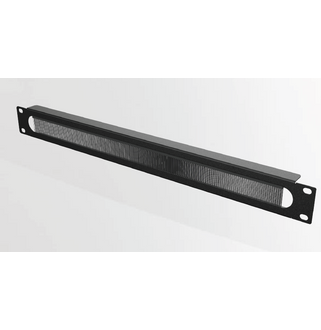 Fésüs panel fekete 482x12x44 MROFB1U1901