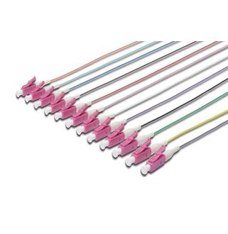 Optikai pigtail LC 50/125 OM4 2m viola DK-25332-02-4