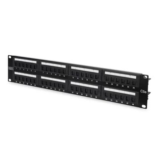 Patch panel 48 port UTP Cat5e 2 unit DN-91548U
