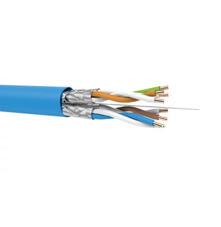 FTP CAT6 falkábel, LSHF 500m blue