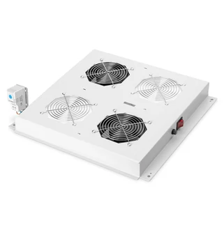 Tető ventilátor egység Digitus szekrényekhez,2 ventilátor DN-19 FAN-2-N