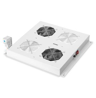 Tető ventilátor egység Digitus szekrényekhez,2 ventilátor DN-19 FAN-2-N