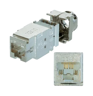 LANmar-7A GG45 SnapIn csatalkozó Cat 7A FTP
