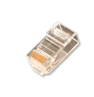 8P8C mod.dugasz Cat5e univerzális A-MO 8/8 SR