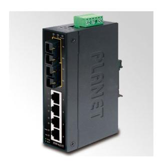 Planet ISW-621T IP30 4-Port Industrial Ethernet Switch + 2-Port 100Base-FX(SC)