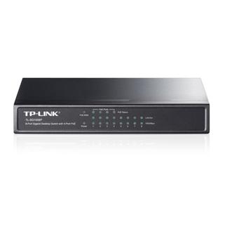 TP-LINK 8 port 10/100/1000 asztali switch , nem menedzselt 4POE